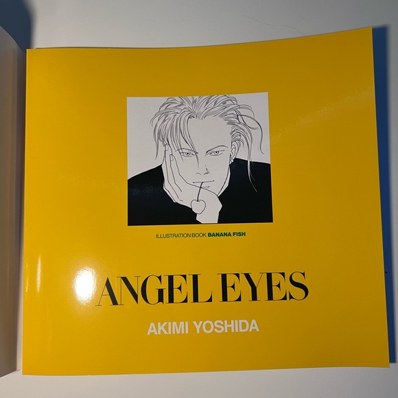 Other Angel Eyes Banana Fish Illustration Book Akimi Yoshida Poshmark